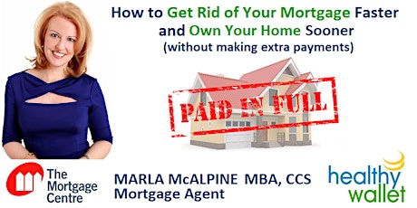 Get Rid of Your Mortgage Faster and Own Your Home Sooner (w/o extra payments) primary image