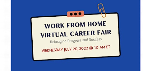 Work From Home Virtual Career Fair tickets