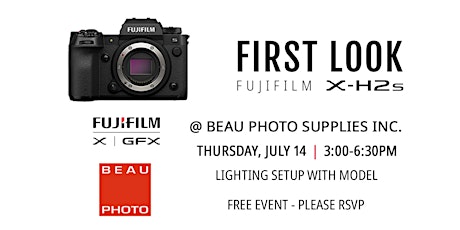 Fujifilm X-H2S First Look - Touch and try launch event tickets