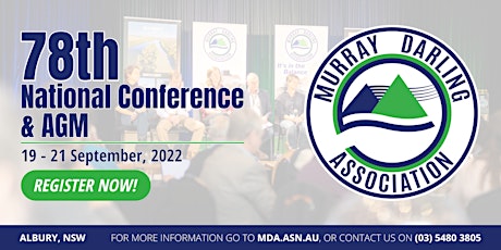 Murray Darling Association 2022 National Conference & AGM