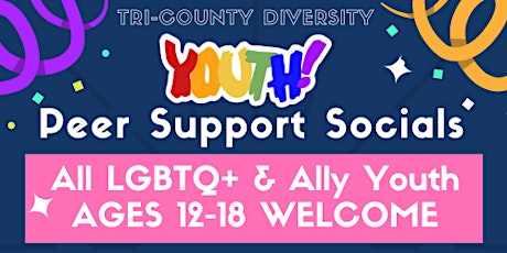 YOUTH! Peer Support Social tickets