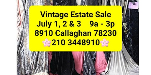 Vintage Market and Estate Sale