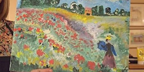 Image principale de Atelier L'Artiste C'est Moi :  l'Oeuvre de Claude Monet, " Le Champs des coquelicots "