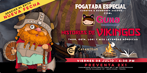 FOGATADA & CUENTOS con Guita | HISTORIAS DE VIKINGOS