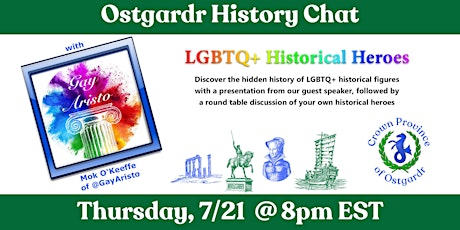 Ostgardr History Chat - LGBTQ+ Heroes tickets