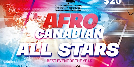 Afro-Canadian All Stars Concert primary image