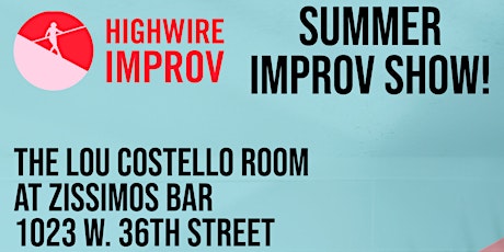 Highwire Summer Improv Show tickets