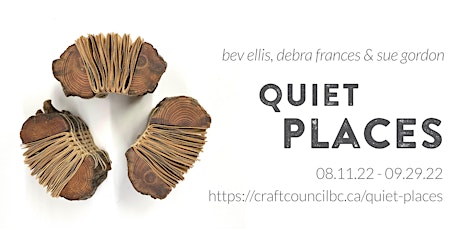 Quiet Places - Artist Talk & Opening Reception
