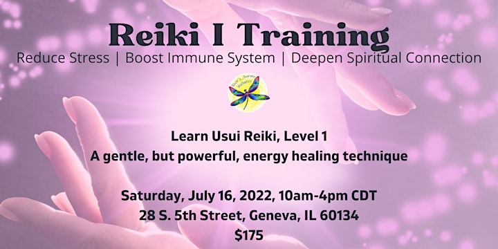Reiki Level I Training -- Geneva, IL image