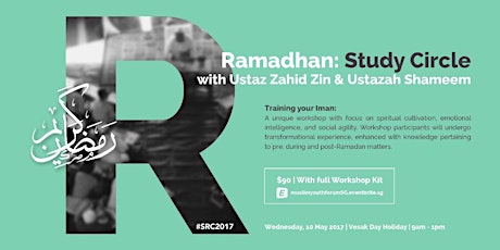 1/2-Day Ramadhan Study Circle 2017 primary image