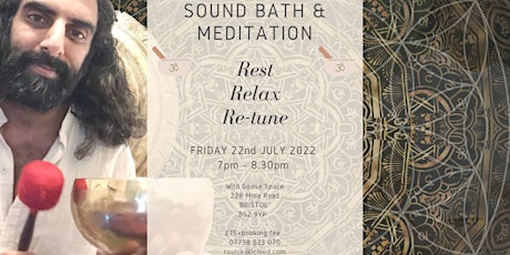 Sound Bath & Meditation with Rounik (Bristol, UK) tickets
