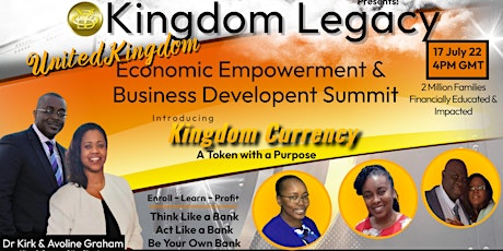 BYOB UK Kingdom Legacy Economic Empowerment & Business Development Summit tickets