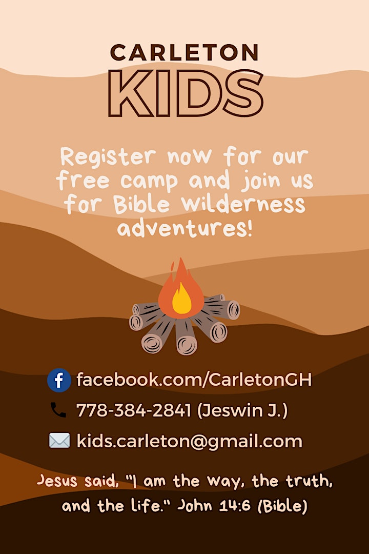 Carleton Kids Bible Camp image