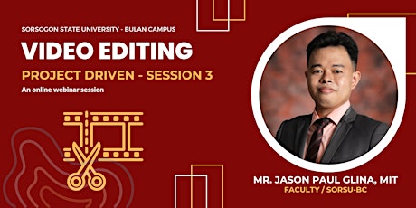 Project DRIVEN Session 3 - Video Editing tickets