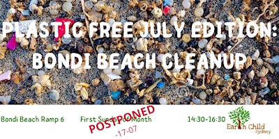 POSTPONED Earth Child's Bondi Beach Cleanup 17TH July