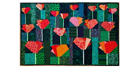 "California Poppies" quilt workshop