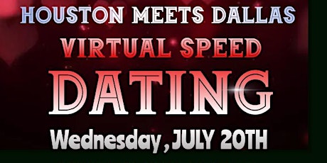 Houston Meets Dallas Virtual Speed Dating Ages 40 & Up tickets