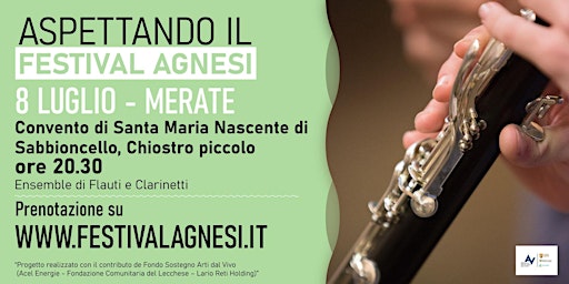 Ensemble di Flauti e Clarinetti - ASPETTANDO il FESTIVAL AGNESI
