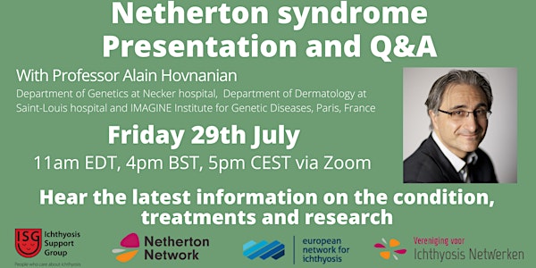Netherton Syndrome Presentation and Q&A