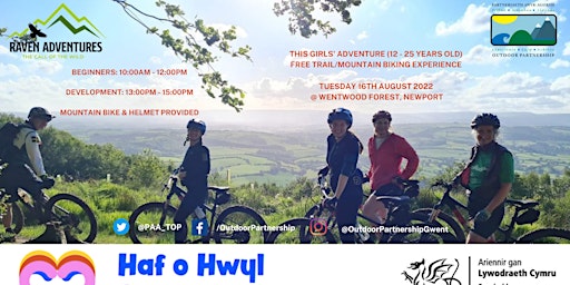 This Girls' Adventure - Beicio Mynydd / Mountain Biking (Summer of Fun)