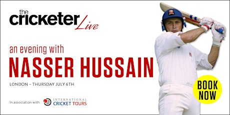 The Cricketer Live - An Evening with Nasser Hussain primary image