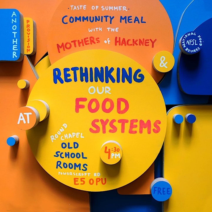 Rethinking our food systems – workshop & community meal image