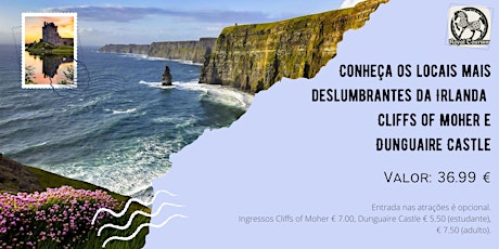 Day Trip to Cliffs of Moher and Dunguaire Castle tickets