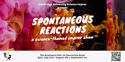SPONTANEOUS REACTIONS: a science-themed improv show