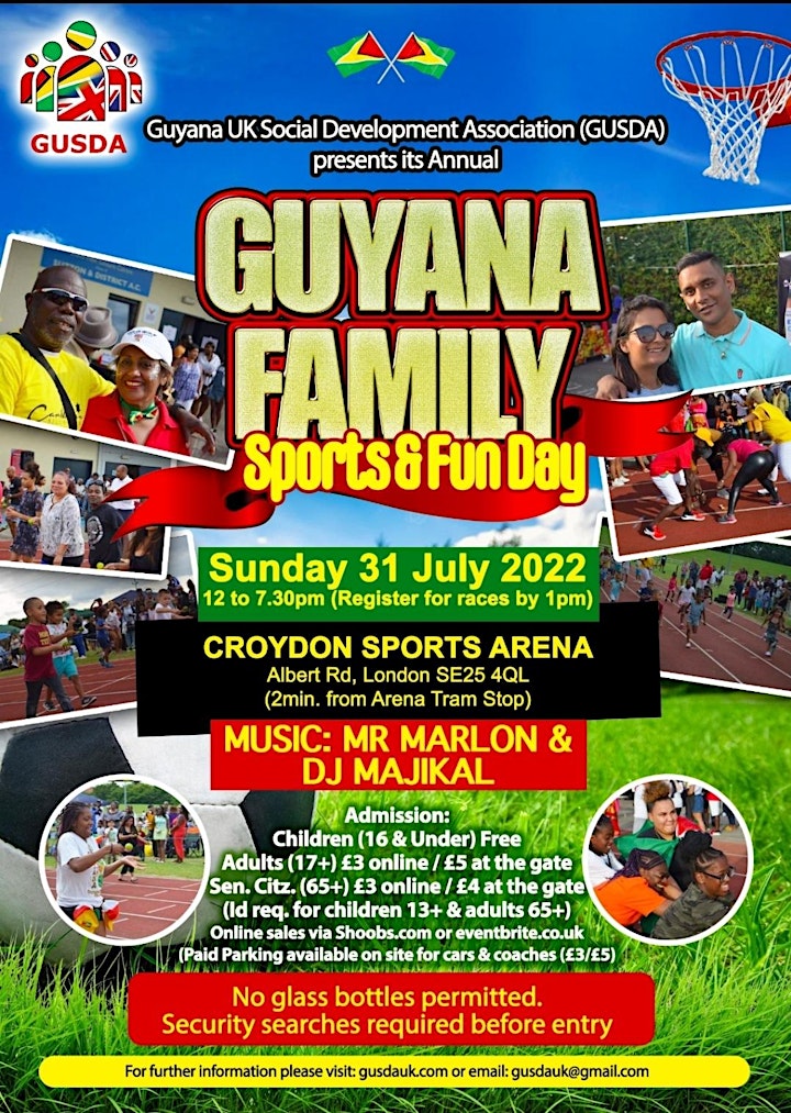GUYANA FAMILY SPORTS & FUN DAY image