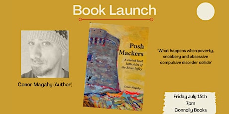 Book Launch - Posh Mackers - Conor Magahy tickets