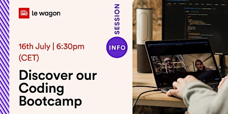 Le Wagon Online Info Session - Begin your coding journey tickets