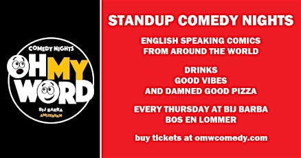 Oh My Word English Comedy Night tickets