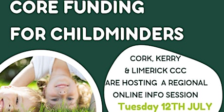 Core Funding for Childminders tickets