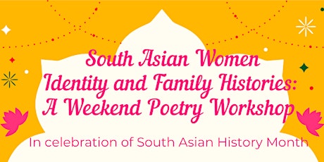 South Asian Women's Poetry Workshop tickets