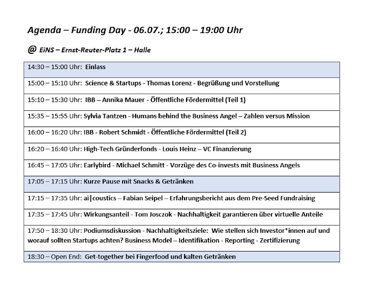 Funding Day (German): Bild 