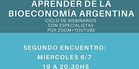 Aprender de la Bioeconomía Argentina entradas
