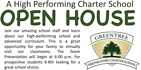 Greentree Preparatory Open House 22-23 tickets