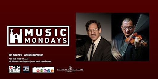 Music Mondays - Michael Arnowitt, piano and Stelth Ng, violin