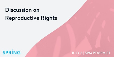A Discussion on Reproductive Rights tickets
