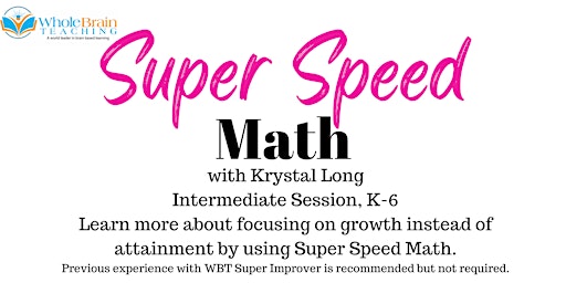 Super Speed Math with Krystal Long
