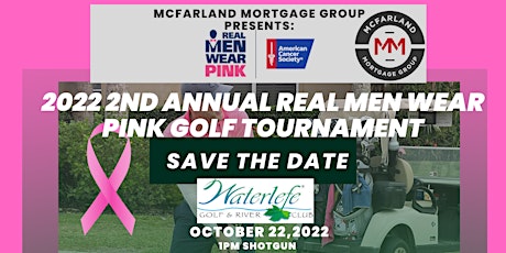 2022 Real Men Wear Pink Golf Tournament tickets