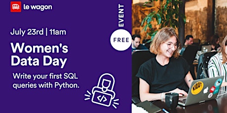 Women's Data Day: Learn how to communicate with a database with SQL tickets