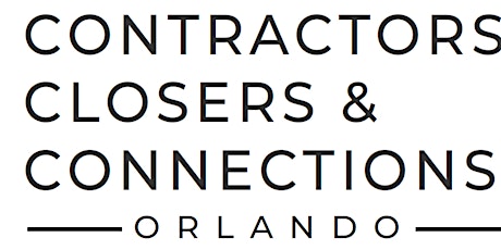 Contractors Closers and Connection Orlando Sip & CEU tickets