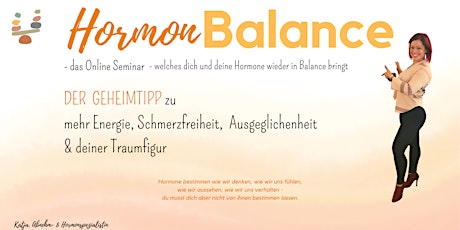 HormonBalance  - das Online  Seminar