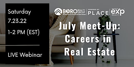 July Meet-Up with Boro Realty Group | eXp Realty tickets