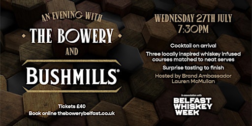 An Evening with Bushmills