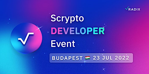 Building DeFi with Scrypto - a Web 3.0 workshop for developers - BUDAPEST