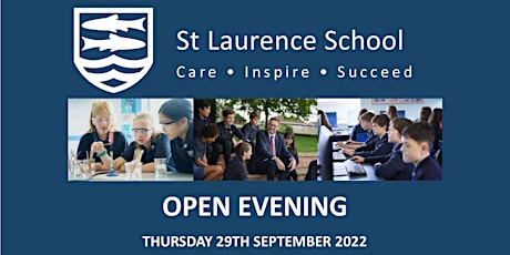 Open Evening for Year 7 - 2023 admissions tickets