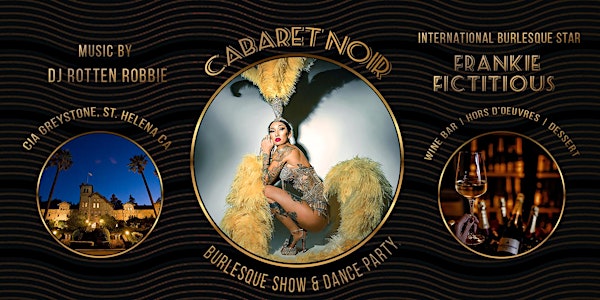 Cameo Cinema's Cabaret Noir Burlesque Show and Dance Party