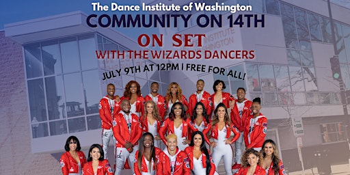 On Set with The Wizards Dancers